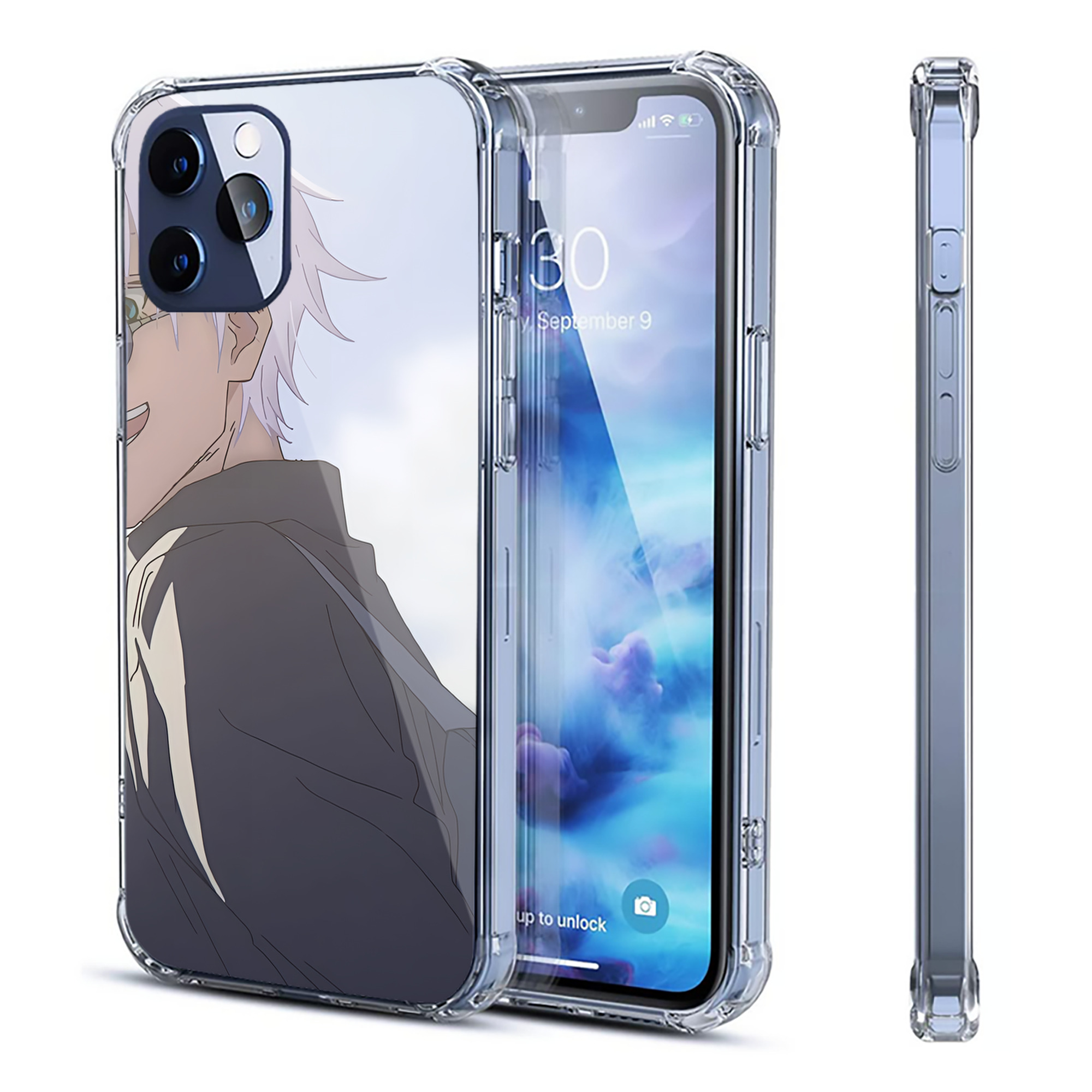 （画像用） SPY×FAMILY间谍家家酒 【iPhone 12シリーズ対応】透明スマホケース（クリアソフトケース）